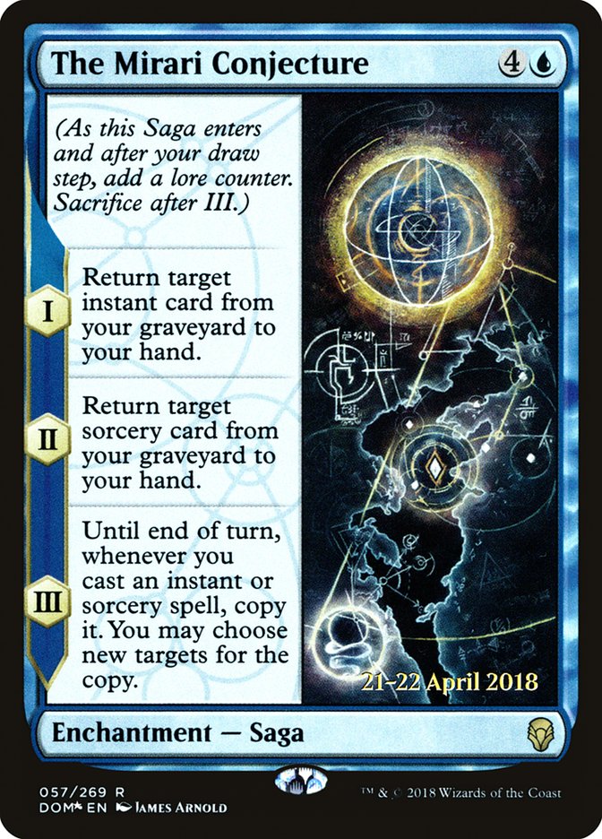 The Mirari Conjecture [Dominaria Prerelease Promos] - Evolution TCG