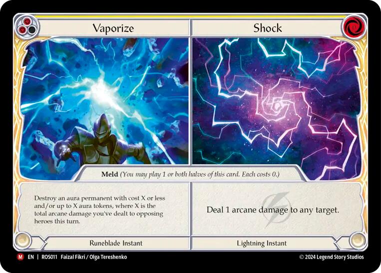 Vaporize // Shock [ROS011] (Rosetta) - Evolution TCG