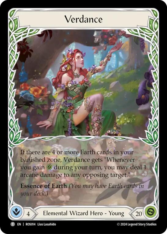 Verdance [ROS014] (Rosetta) - Evolution TCG
