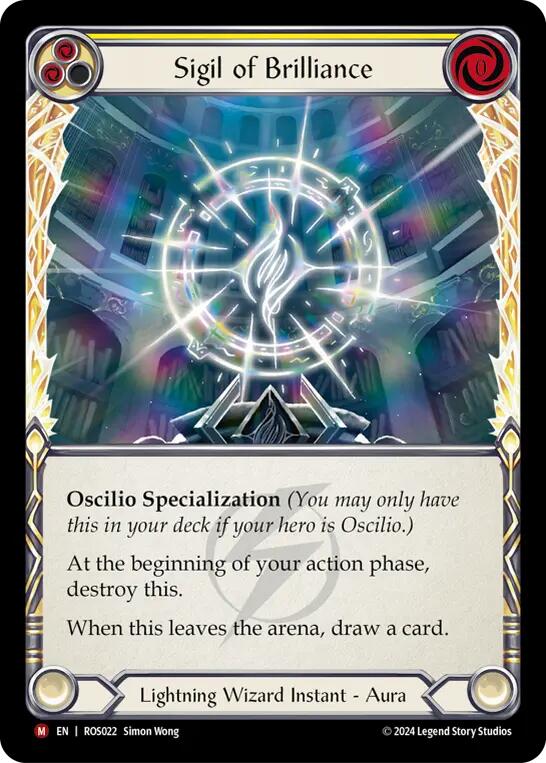 Sigil of Brilliance [ROS022] (Rosetta) - Evolution TCG