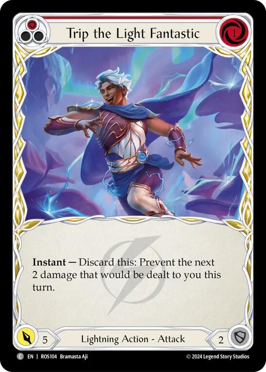 Trip the Light Fantastic (Red) [ROS104] (Rosetta) - Evolution TCG
