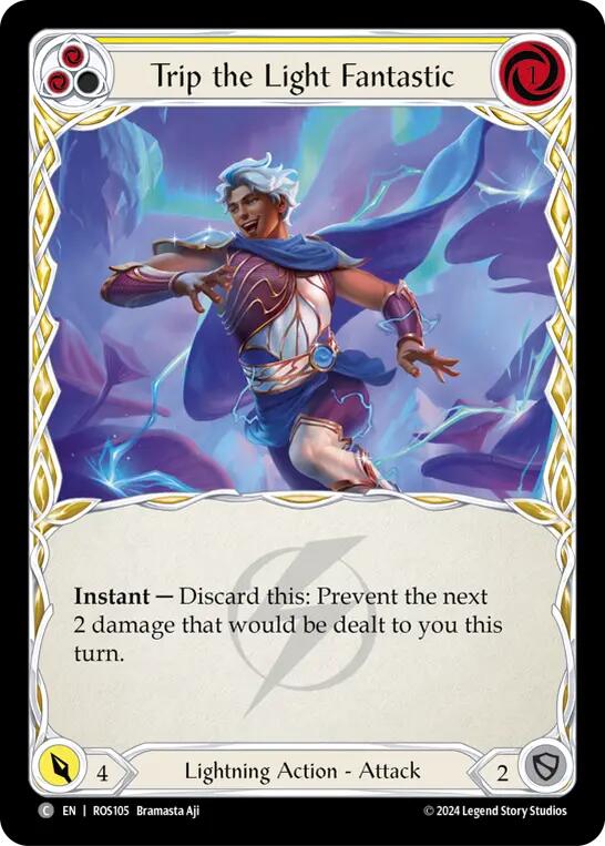 Trip the Light Fantastic (Yellow) [ROS105] (Rosetta) - Evolution TCG