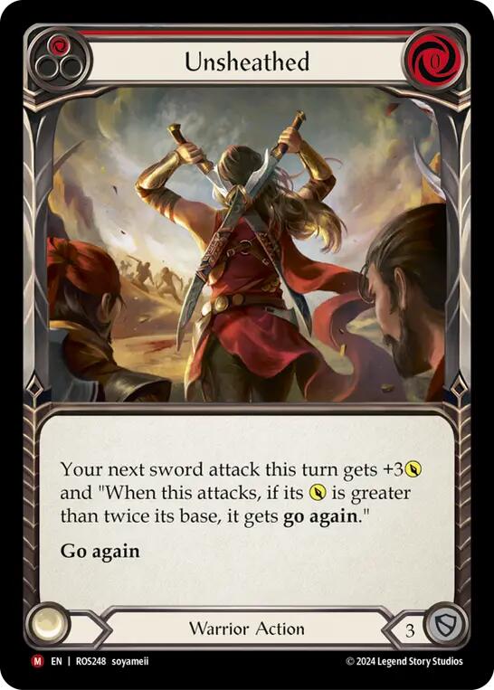Unsheathed [ROS248] (Rosetta) - Evolution TCG