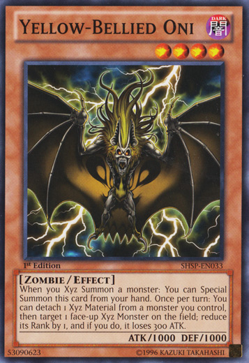 Yellow-Bellied Oni [SHSP-EN033] Common - Evolution TCG