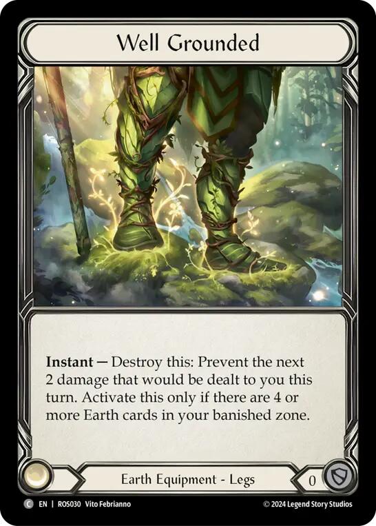 Well Grounded [ROS030] (Rosetta) - Evolution TCG