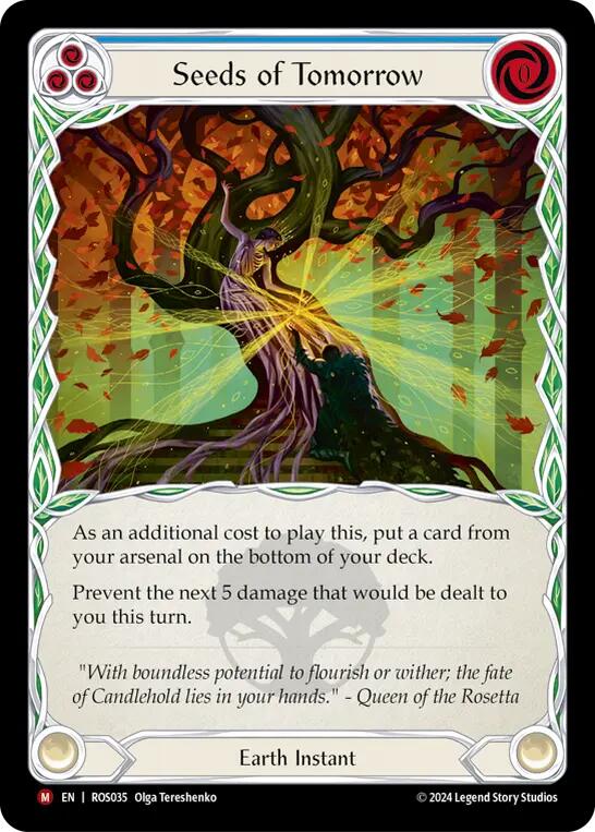 Seeds of Tomorrow [ROS035] (Rosetta) - Evolution TCG