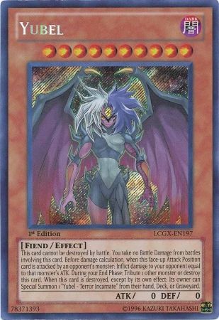 Yubel [LCGX-EN197] Secret Rare - Evolution TCG