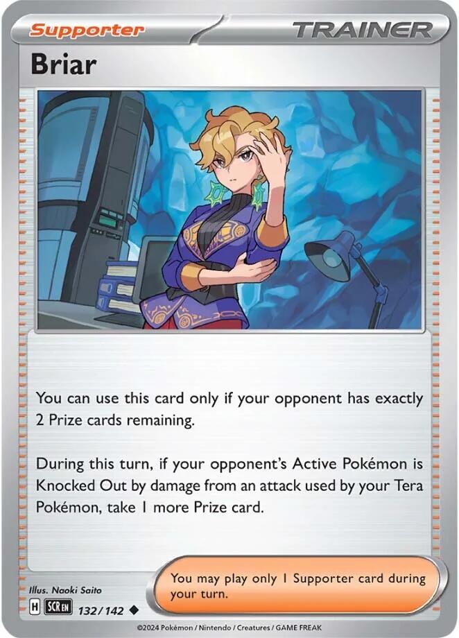 Briar (132/142) [Scarlet & Violet: Stellar Crown] - Evolution TCG
