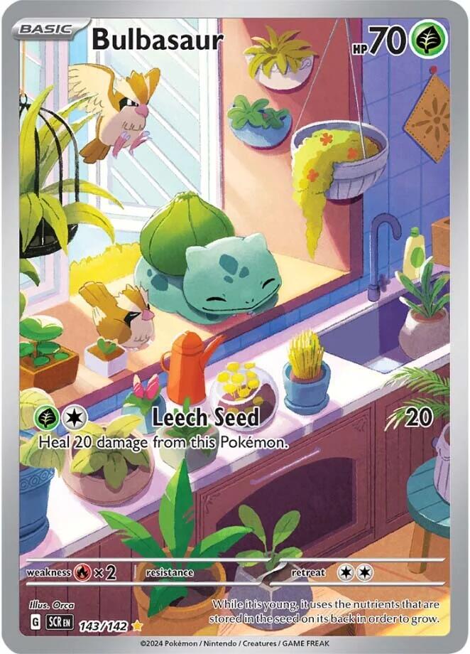 Bulbasaur (143/142) [Scarlet & Violet: Stellar Crown] - Evolution TCG
