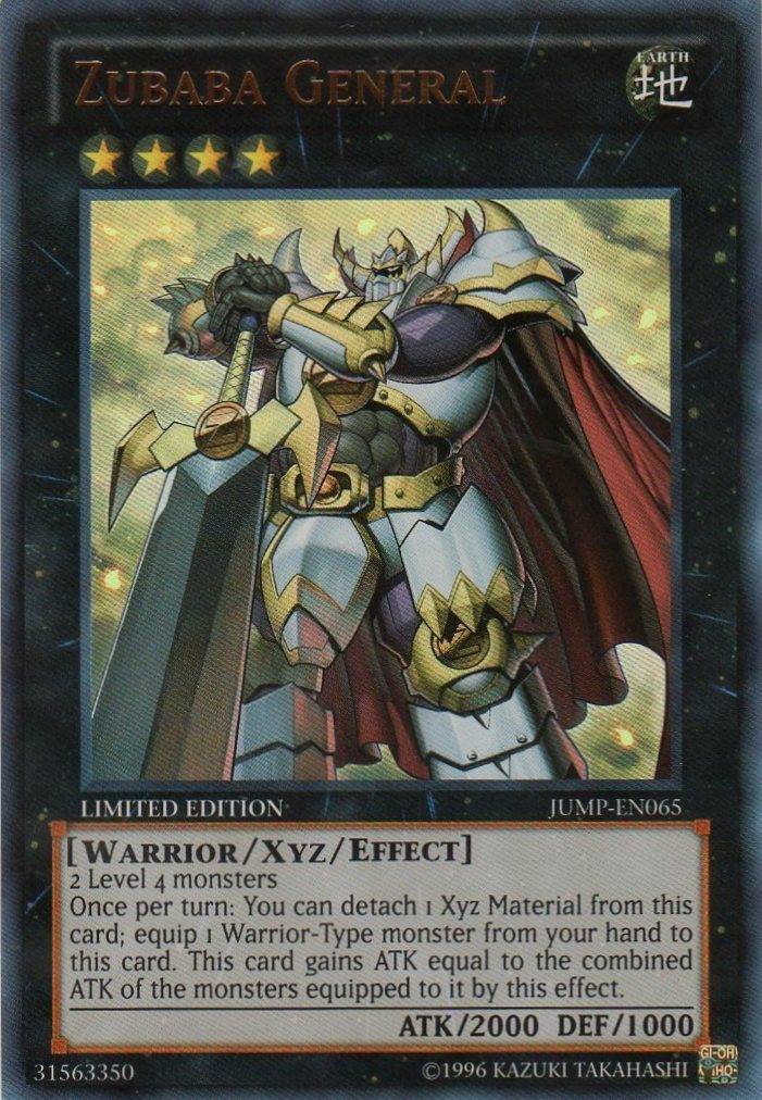 Zubaba General [JUMP-EN065] Ultra Rare - Evolution TCG