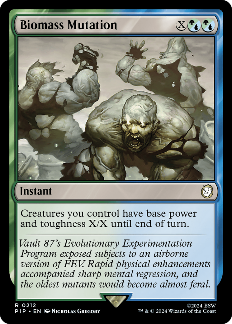 Biomass Mutation [Fallout] - Evolution TCG