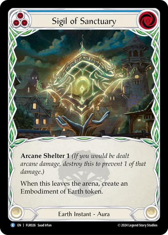 Sigil of Sanctuary [FLR026] (Rosetta Florian Blitz Deck) - Evolution TCG