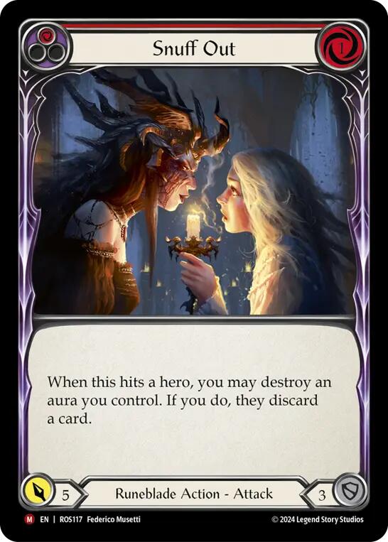 Snuff Out [ROS117] (Rosetta)  Rainbow Foil - Evolution TCG