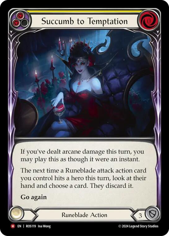 Succumb to Temptation [ROS119] (Rosetta) - Evolution TCG