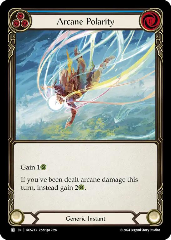 Arcane Polarity (Blue) [ROS233] (Rosetta) - Evolution TCG