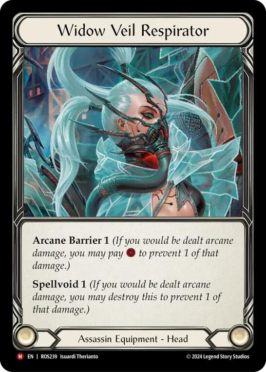Widow Veil Respirator [ROS239] (Rosetta) - Evolution TCG