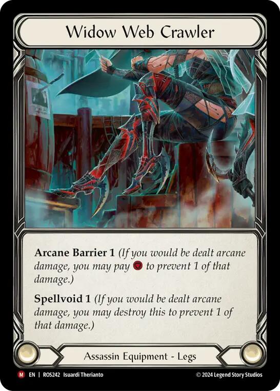 Widow Web Crawler [ROS242] (Rosetta) - Evolution TCG