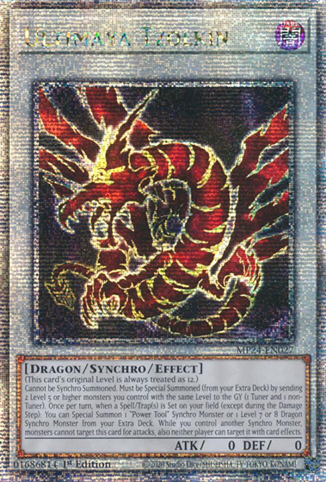 Ultimaya Tzolkin [MP24-EN027] Quarter Century Secret Rare - Evolution TCG