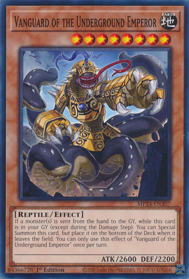 Vanguard of the Underground Emperor [MP24-EN307] Common - Evolution TCG