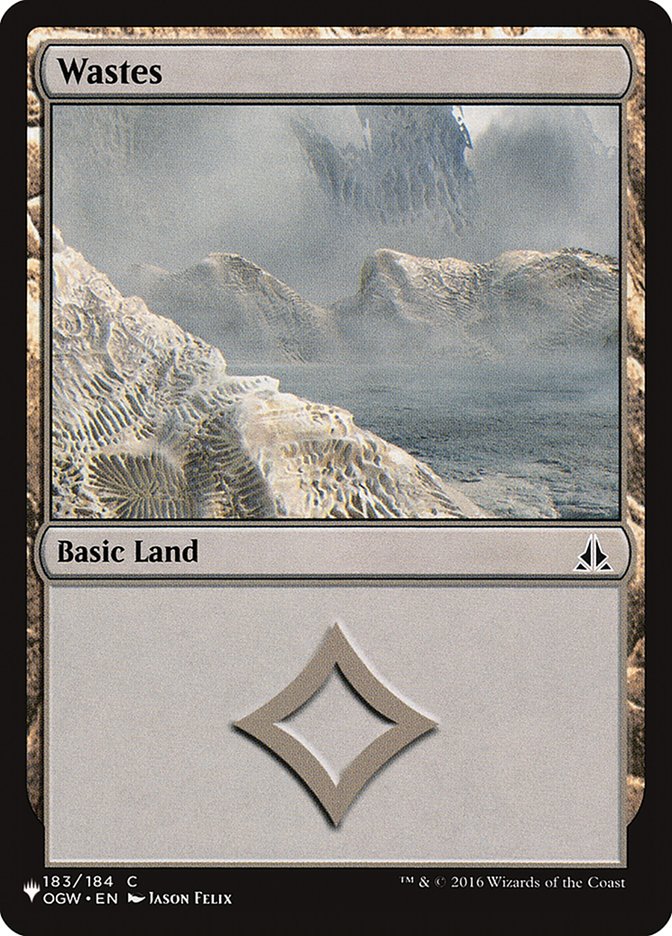 Wastes (299) [The List] - Evolution TCG