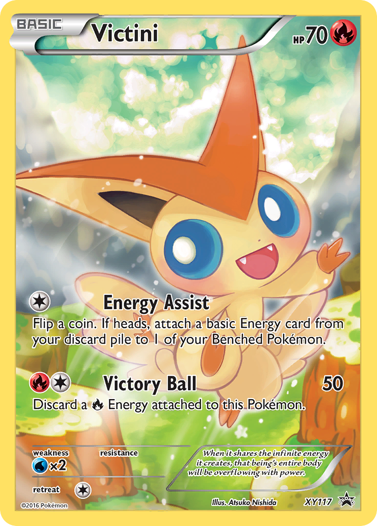 Victini (XY117) [XY: Black Star Promos] - Evolution TCG