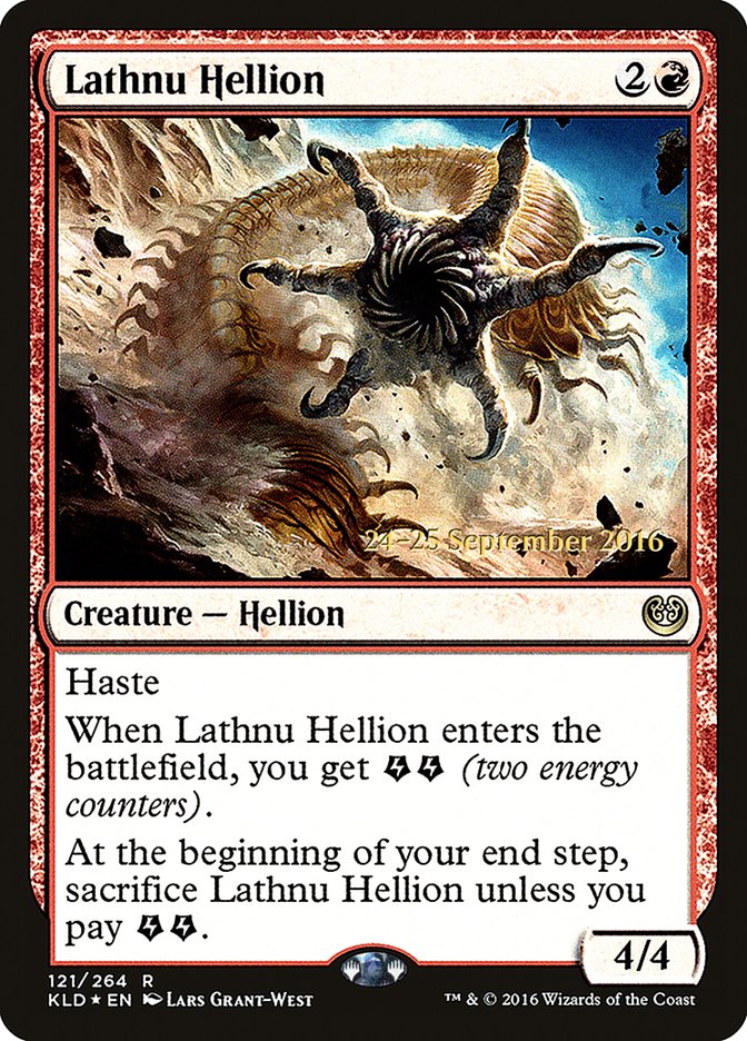 Lathnu Hellion [Kaladesh Prerelease Promos] - Evolution TCG