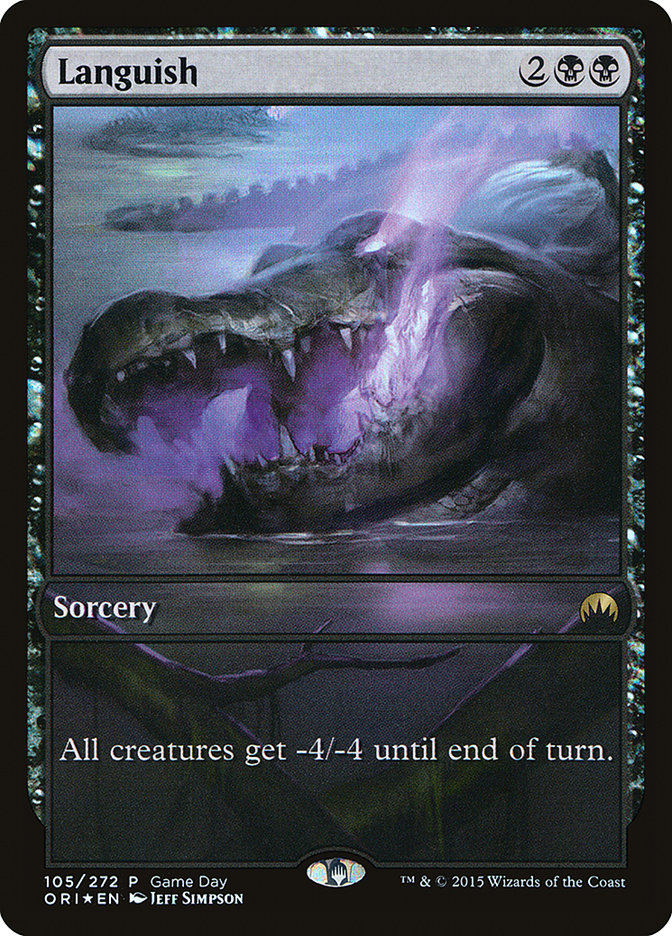 Languish (Game Day) (Full Art) [Magic Origins Promos] - Evolution TCG