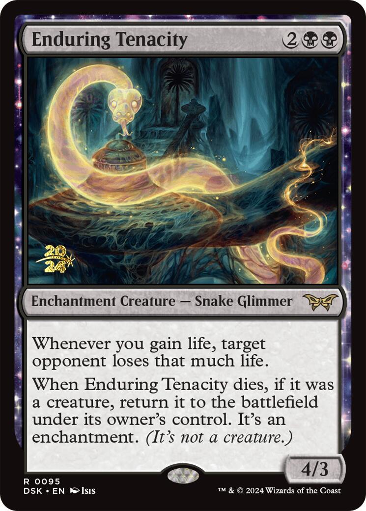 Enduring Tenacity [Duskmourn: House of Horror Prerelease Promos] - Evolution TCG