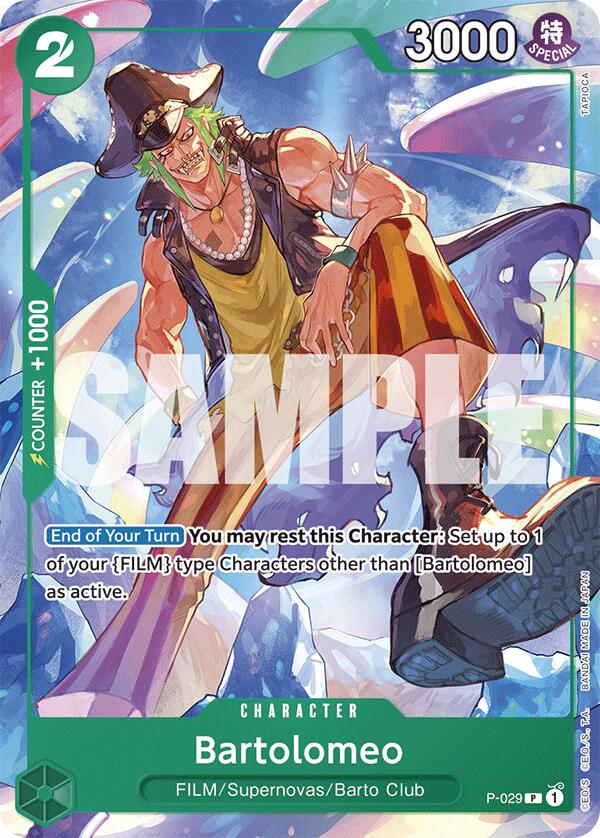 Bartolomeo [Starter Deck: GREEN Uta] - Evolution TCG