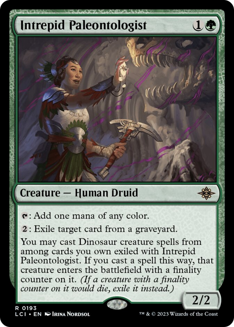 Intrepid Paleontologist [The Lost Caverns of Ixalan] - Evolution TCG