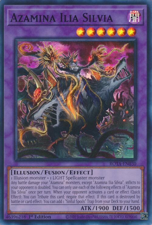 Azamina Ilia Silvia [ROTA-EN030] Super Rare - Evolution TCG