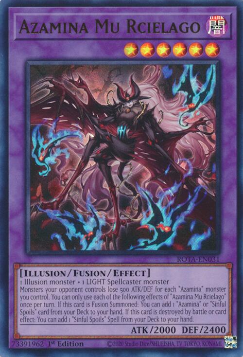 Azamina Mu Rcielago [ROTA-EN031] Ultra Rare - Evolution TCG