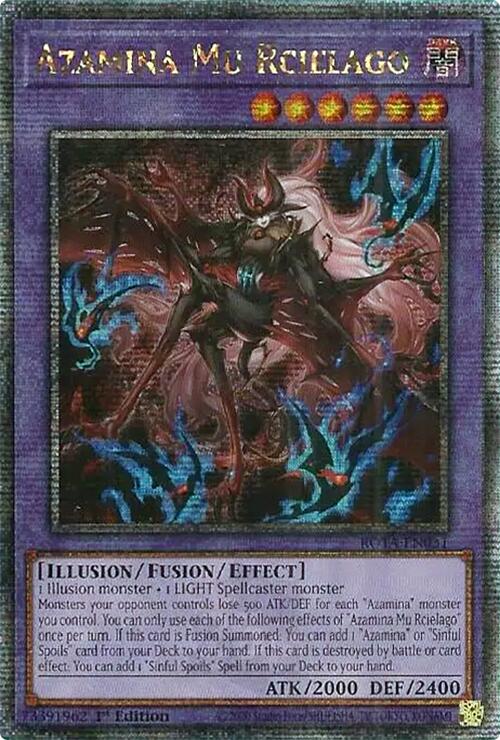 Azamina Mu Rcielago (Quarter Century Secret Rare) [ROTA-EN031] Quarter Century Secret Rare - Evolution TCG