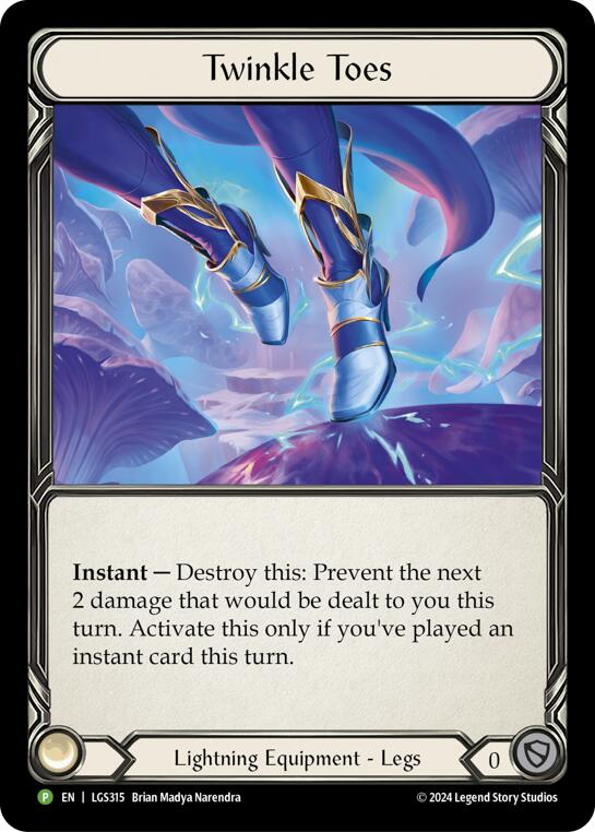 Twinkle Toes [LGS315] (Promo)  Rainbow Foil - Evolution TCG