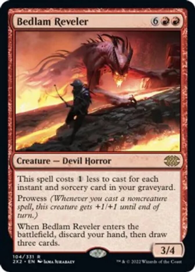 Bedlam Reveler [Double Masters 2022] - Evolution TCG