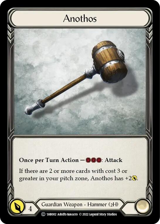 Anothos [1HB002] (History Pack 1 Bravo Blitz Deck) - Evolution TCG