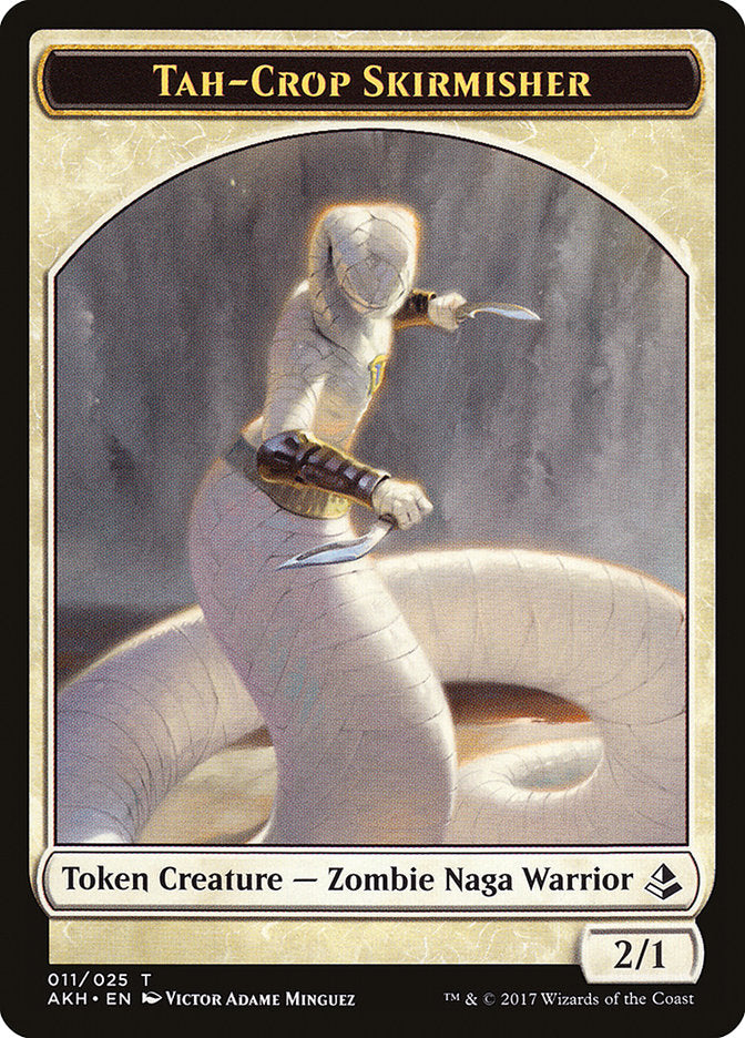 Tah-Crop Skirmisher // Cat Double-Sided Token [Amonkhet Tokens] - Evolution TCG