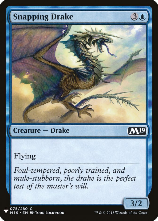 Snapping Drake [Mystery Booster] - Evolution TCG