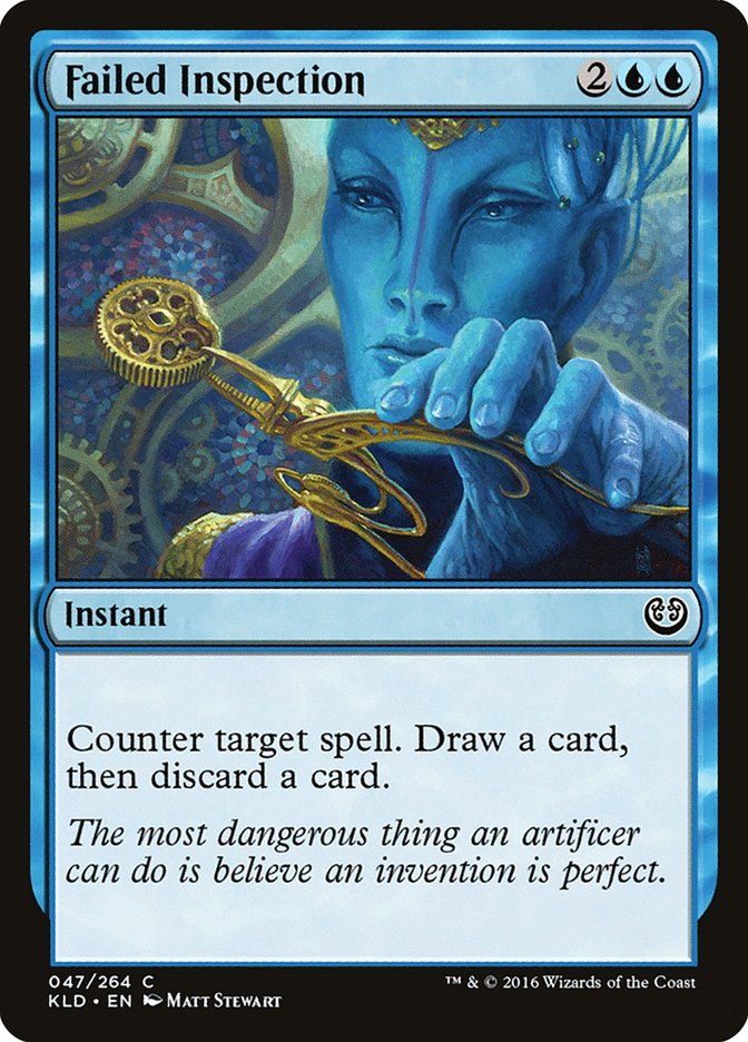 Failed Inspection [Kaladesh] - Evolution TCG