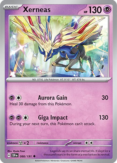 Xerneas (088/191) [Scarlet & Violet: Surging Sparks] - Evolution TCG