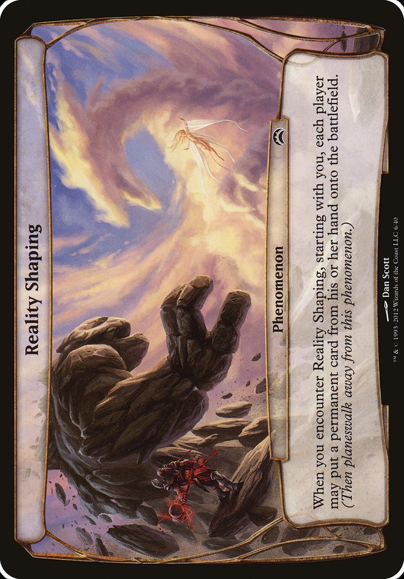 Reality Shaping (Planes) [Planechase 2012 Planes] - Evolution TCG