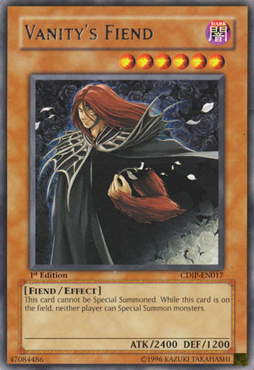 Vanity's Fiend [CDIP-EN017] Rare - Evolution TCG