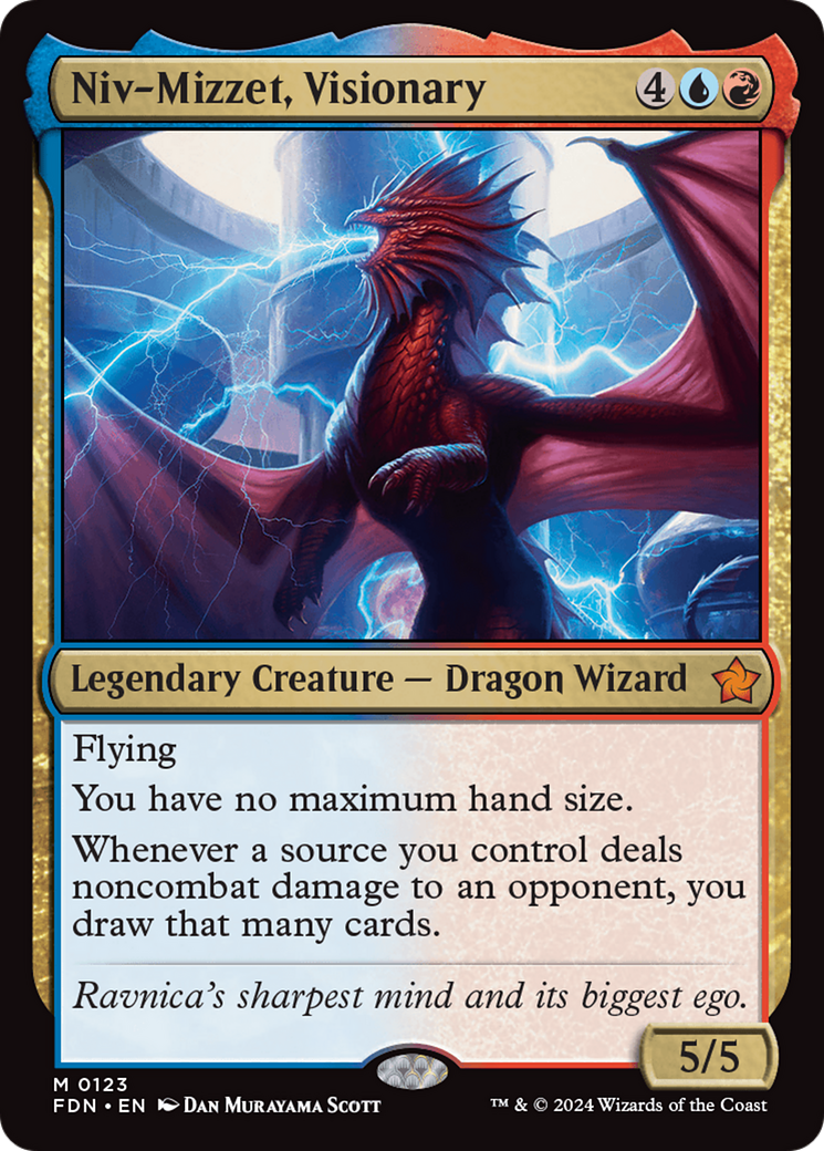 Niv-Mizzet, Visionary [Foundations] - Evolution TCG