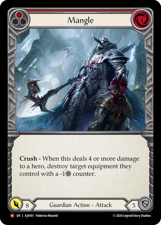Mangle [AJC011] (Armory Deck: Jarl Vetreidi) - Evolution TCG