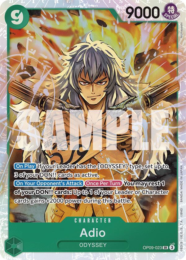 Adio [Emperors in the New World] - Evolution TCG