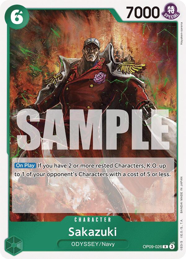 Sakazuki [Emperors in the New World] - Evolution TCG
