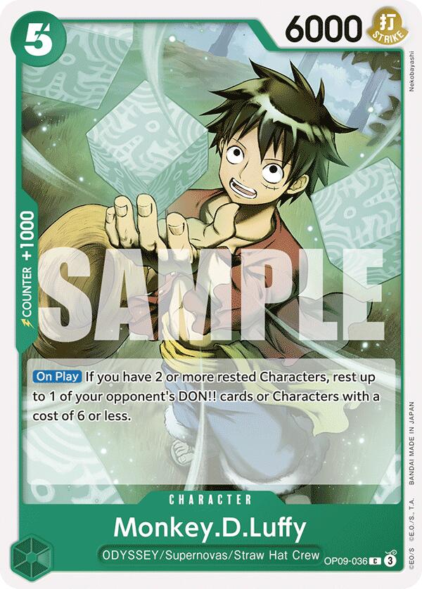 Monkey.D.Luffy [Emperors in the New World] - Evolution TCG