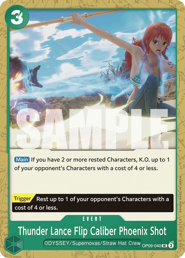 Thunder Lance Flip Caliber Phoenix Shot [Emperors in the New World] - Evolution TCG