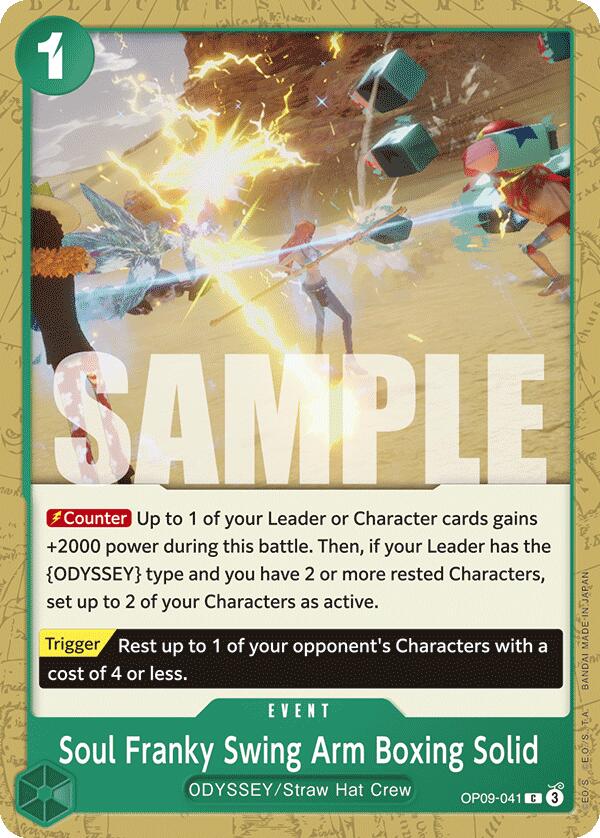 Soul Franky Swing Arm Boxing Solid [Emperors in the New World] - Evolution TCG