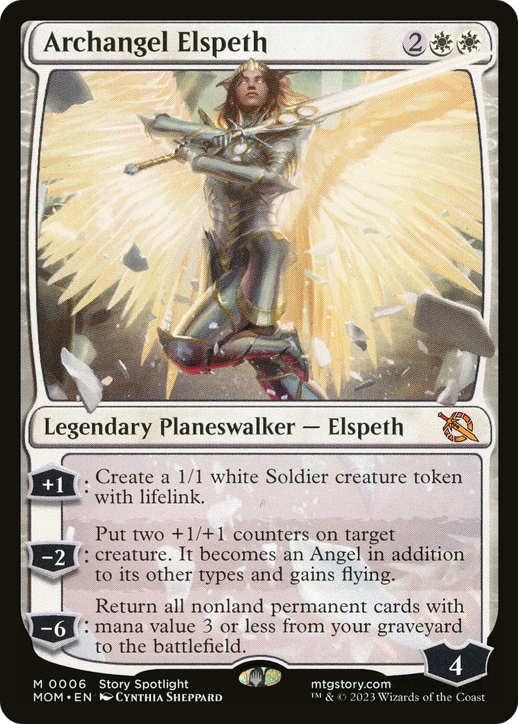 Archangel Elspeth [March of the Machine] - Evolution TCG